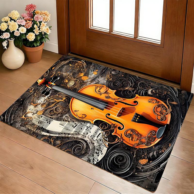 Music Art Living Room Nonslip Area Rug Soft Carpet For Bedroom Game Playroom Sofa Office Home Decor Doormat Christmas Gift C9301351