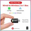 XUDA 2in1 Wireless CarPlay AI Mini Box Android Auto Box Plug&Play Автоматическое подключение Совместимо с 99% автомобилей Для автомобильного радио