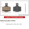 30 Pairs 60 Pcs Bicycle Bike Cycling Disc Brake Pads for SHIMANO AVID HAYES SRAM  Magura Formula Hope and Scooter