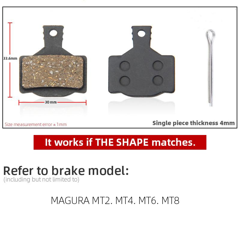 30 Pairs 60 Pcs Bicycle Bike Cycling Disc Brake Pads for SHIMANO AVID HAYES SRAM Magura Formula Hope and Scooter