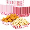 Valentine'S Day Theme Party Decoration Paper Tray Wedding Arrangement Baked Goods Paper Tray
