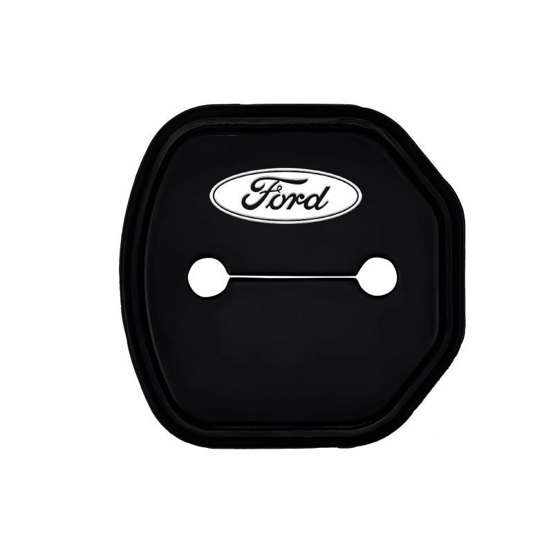 Накладка на защелку замка двери автомобиля Ford: Защитная крышка с амортизацией для Mondeo, Edge, Focus, Taurus