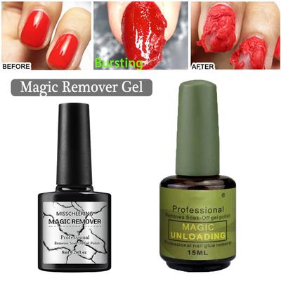Burst Gel Soak Off Gel Средство для снятия лака Magic Remover Gel Лак для ногтей Fast Cleaner Средство для снятия маникюра