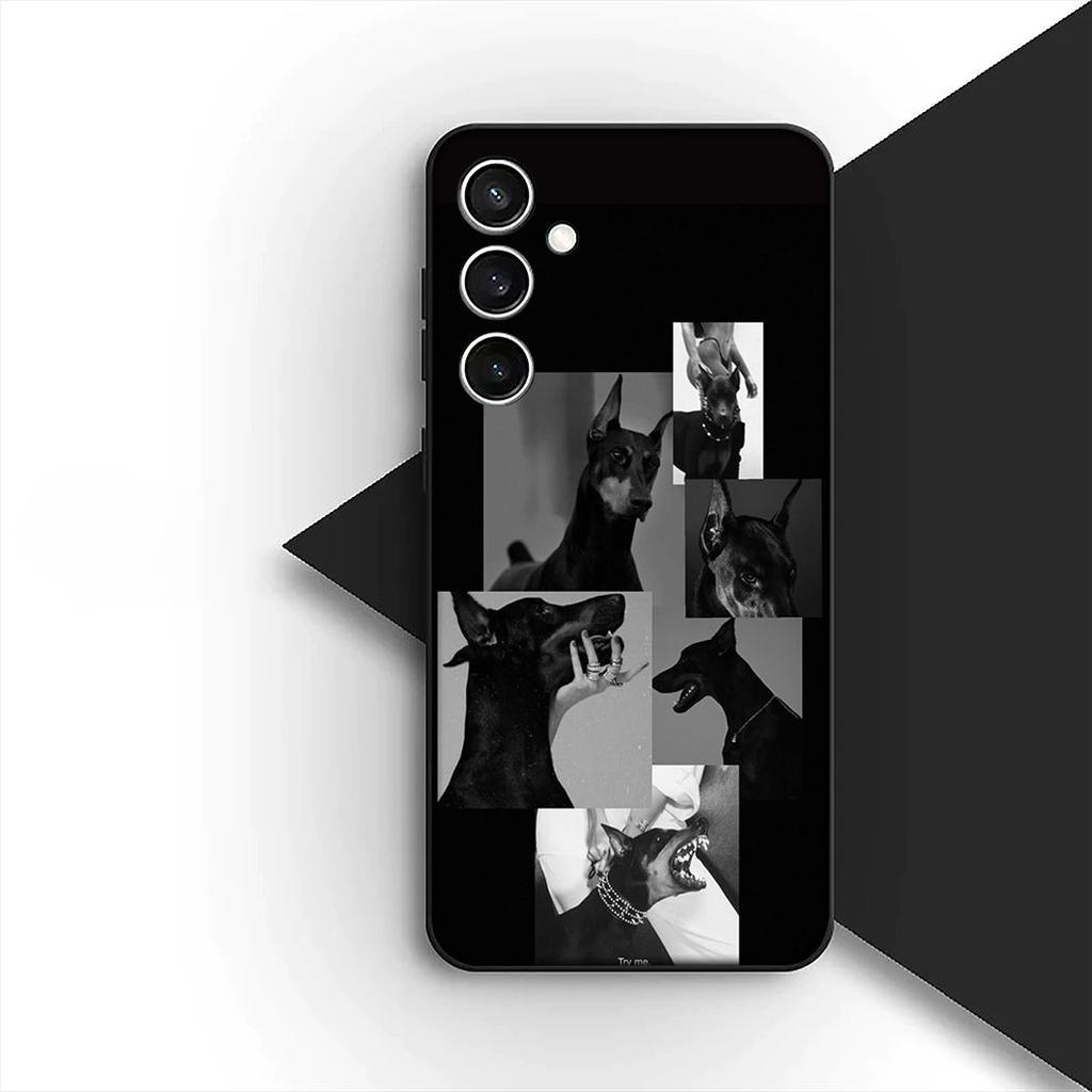 Protective Cover for Apple iPhone 17 16 14 15 Plus Pro Max 16E ProMax + 15Plus 15+ 16+ Casing Phone Case Dachshund Dog Doberman