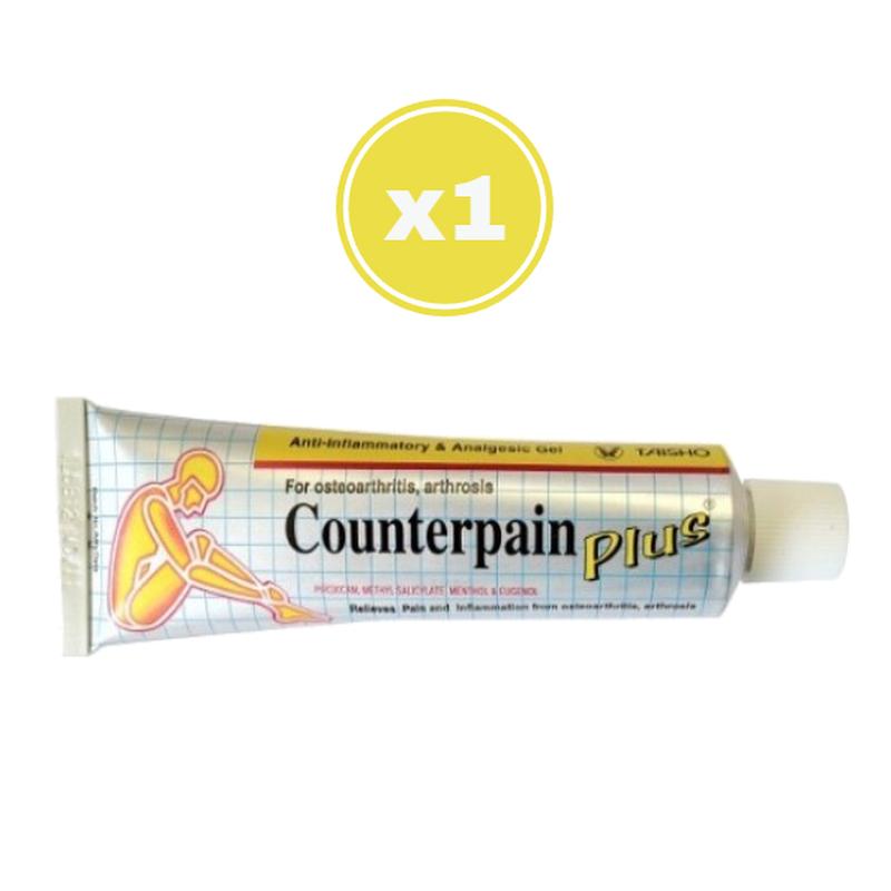 Counterpain Plus 50 г — противовоспалительное и обезболивающее средство для облегчения мышечной боли