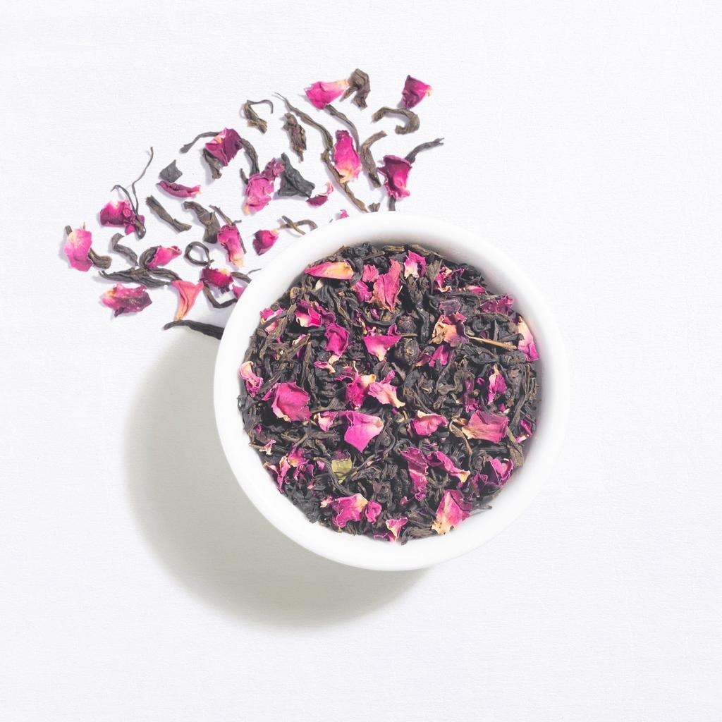 Green Tea with Rose Petals (100 G), Rose Green Tea, Indian Chai