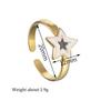 Atoztide New Fashion Vintage Rings For Men Women Stainless Steel Gold Color Adjustable Neutral Retro Ring Anillo Jewelry Gift