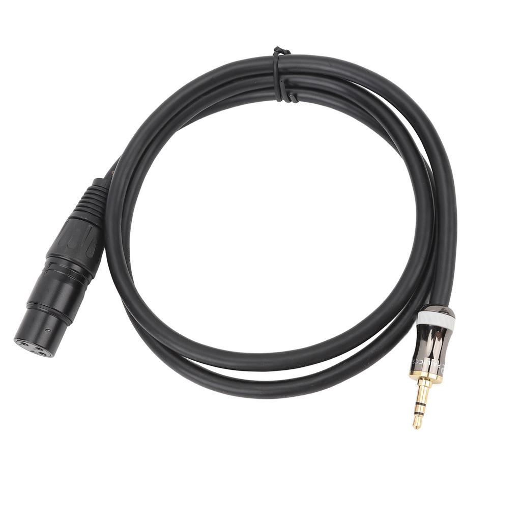 3.5mm Male To XLR Female Cable Professional 3.5mm To XLR Adapter for Microphone Sound Mixer Sound