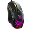 CW902 Проводная игровая мышь с 7 клавишами и подсветкой RGB, игровая мышь для ПК, перезаряжаемая клавиатура с разрешением 6400 точек на дюйм, компьютерная мышь для ноутбука