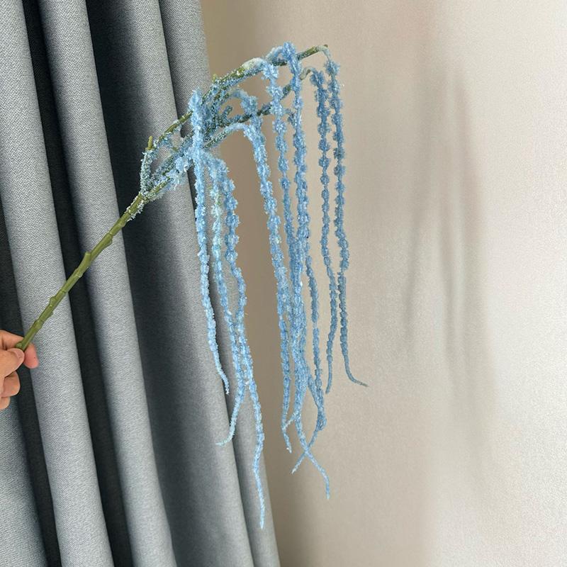 1PC Home Decor Green Plants Vine Plastic Plants Branch Artificial Plant Grass Accessories