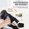 Extra Luggage Neck Pillow Storage Bag Velvet U-Shapes Pillow  Travel Essentials