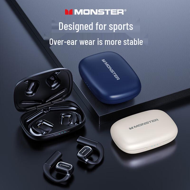 Monster XKO1 AI Noise Cancelling Bluetooth Earbuds