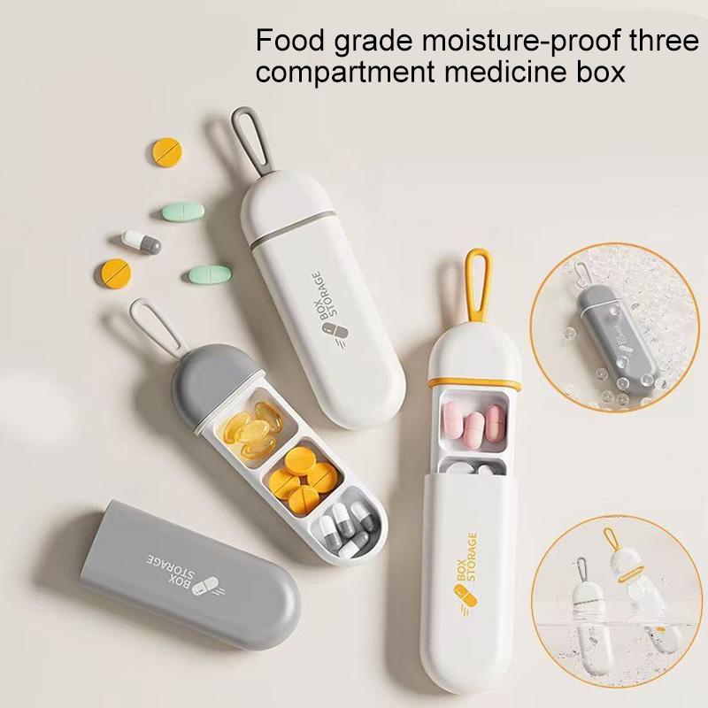 1 шт органайзер для лекарств аккуратный и опрятный дорожный портативный медицинский прочный контейнер для таблеток ежедневная таблетка