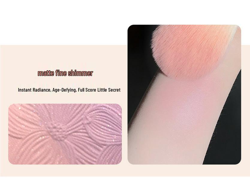 GoGotales Мягкие и милые трехцветные румяна-градиент – Натуральный контур и бронзер для естественного нюдового макияжа.