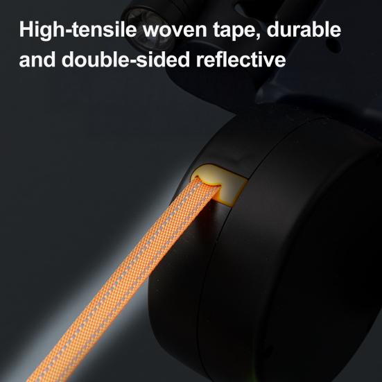 Двойной выдвижной поводок для собак, двухсторонний, 16 футов, выдвижной, с дозатором для фекалий и светодиодной подсветкой для 2 маленьких собак весом до 5 кг