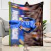 France Football Star Blanket Soft & Cozy Great for Office Chair Livingroom Seaside Four Seasons Universal Stylish Decor