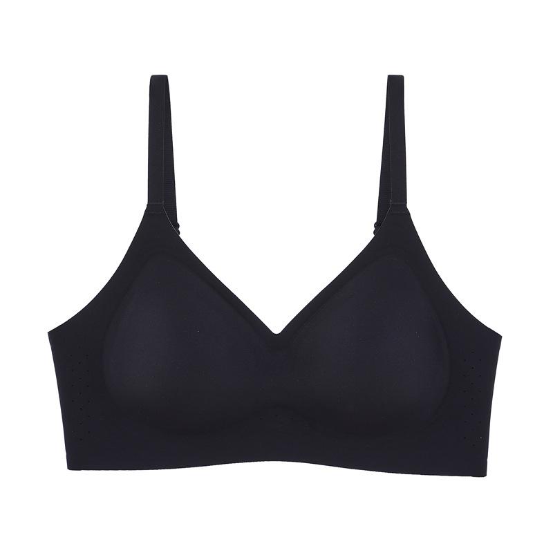 Women S Push Up Bra Thick Fixed Cup Seamless No Underwire For Small Bust