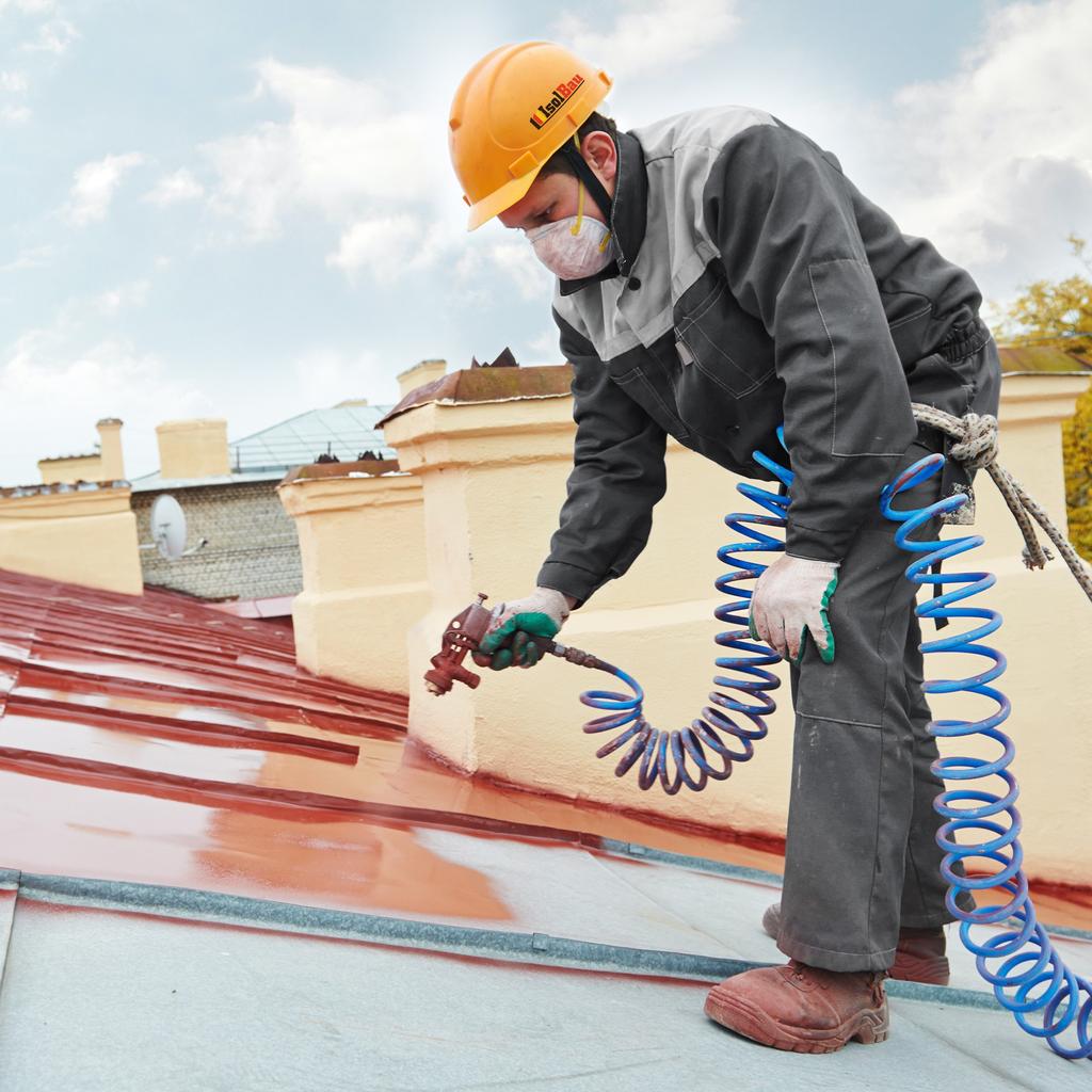 IsolBau Roof Paint Dachfarbe White 25