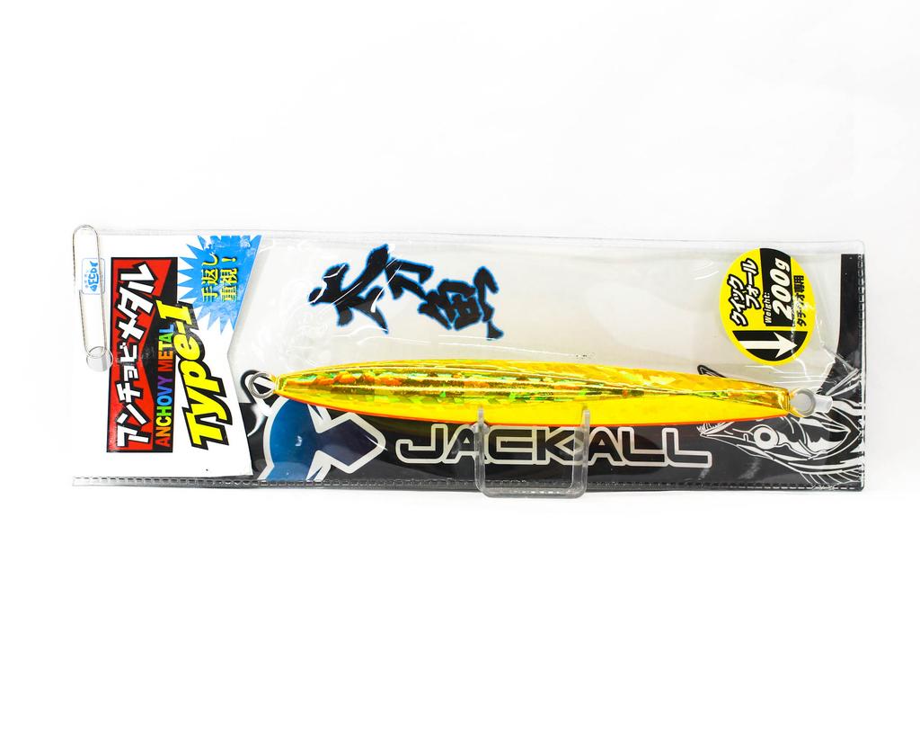 Jackall Металлический джиг-анчоус Тип 1 Стандартный 200 грамм Oreo (0066)