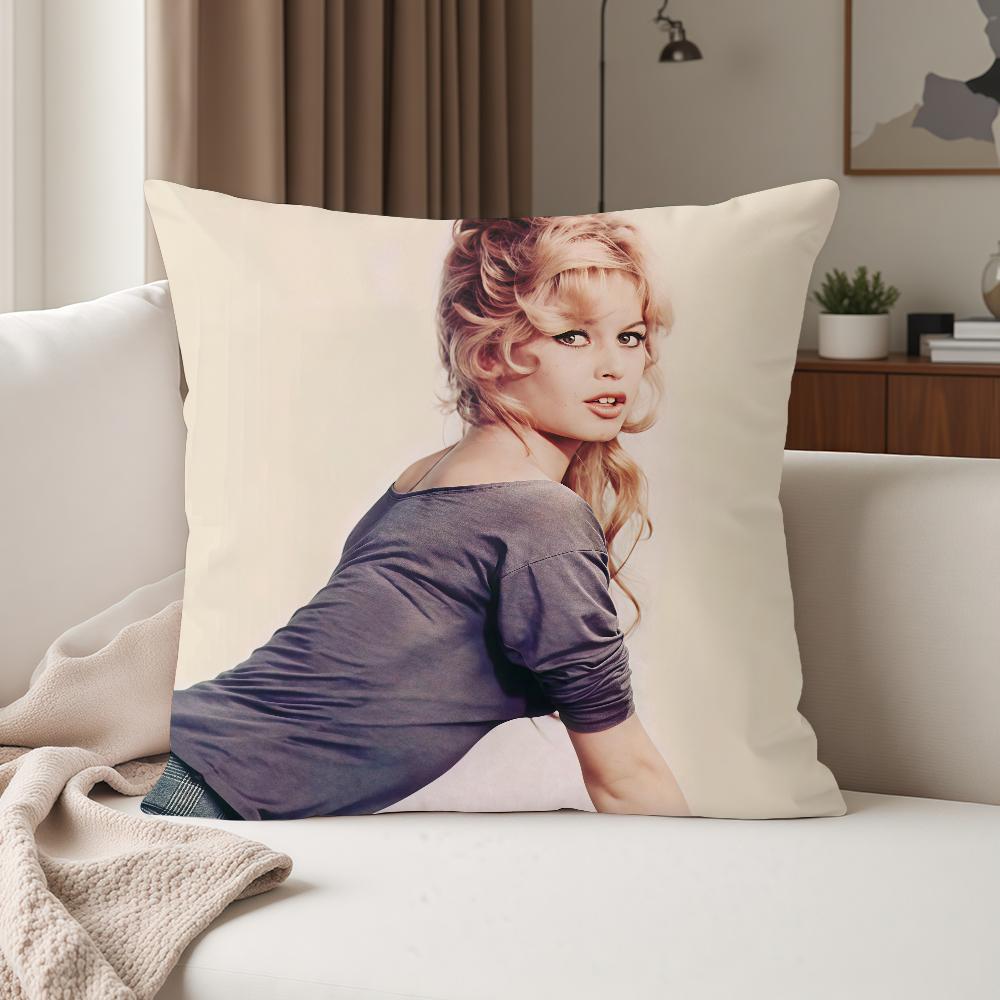 BBrigitte BBardotS Pillow Case Suitable For Bedrooms Living Rooms Cars Home Decoration
