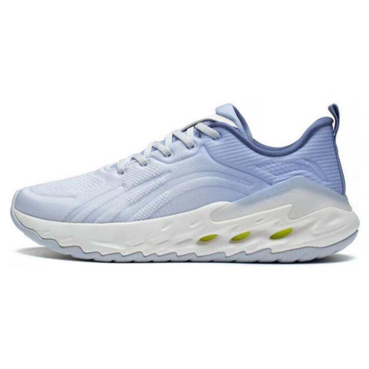 Li Ning Joyful Movement 1.0 Износостойкие Амортизирующие Дышащие Низкие Беговые Кроссовки Мужские Сине-Фиолетовые ARST029-4