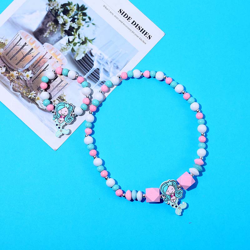 25 styles Cute Animal Flower Cartoon Flower Children's sweater necklace bracelet for children gift