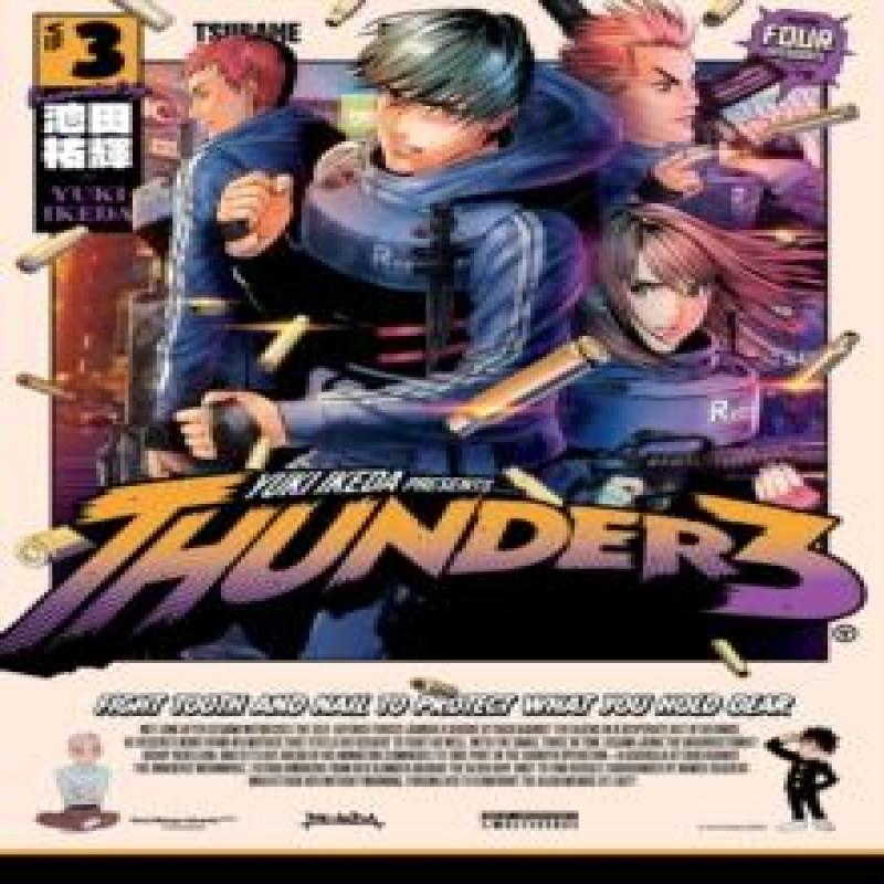 Thunder 3 Vol. 3 by Yuki Ikeda Paperback Book 9781647294434