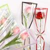 Multifunctional Single Bouquet Bag OPP Flower Wrapping Bag for 50pcs Mother's Day