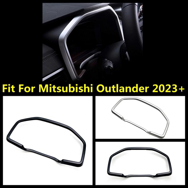 RHD Auto Dashboard trument Panel Screen Decoration Frame Cover Trim Fit For Mitsubishi Outlander - 2026 Accessories