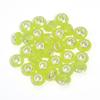 20pcs/Lot 14mm Jelly Color Faceted Resin Beads Big Hole Spacer Loose Beads For Jewelry Making DIY Bracelet Necklace Wholesale