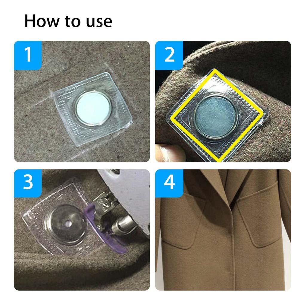 Магнитная скрытая одежда, невидимые застежки, кошельки, швейные инструменты, пуговицы, рукоделие, магнитная защелка