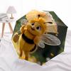 1pc Bee Umbrella Automatic Open/Close Umbrella with Folding feature Compact Travel Umbrella, Lightweight design, for Commuting093