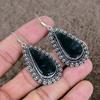 Moss Agate Gemstone Handmade 925 Sterling Silver Jewelry Earring 2.29" KKG-689
