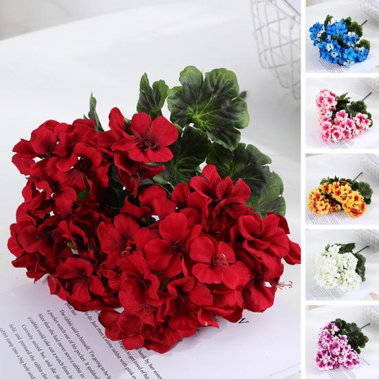 Attractive Fake Flower UV Resistant Colorfast Decorate