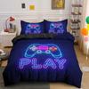 Gamepad Comforter Cover R Bedding Set Teens Video  Duvet  for Youth Kids Boys Modern  Controller Bedspread