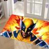 Marvel Authorized Polyester Fleece Door Mat | Wolverine Pattern, Machine Washable, Ideal for Living Room, Bedroom Decor, Enha