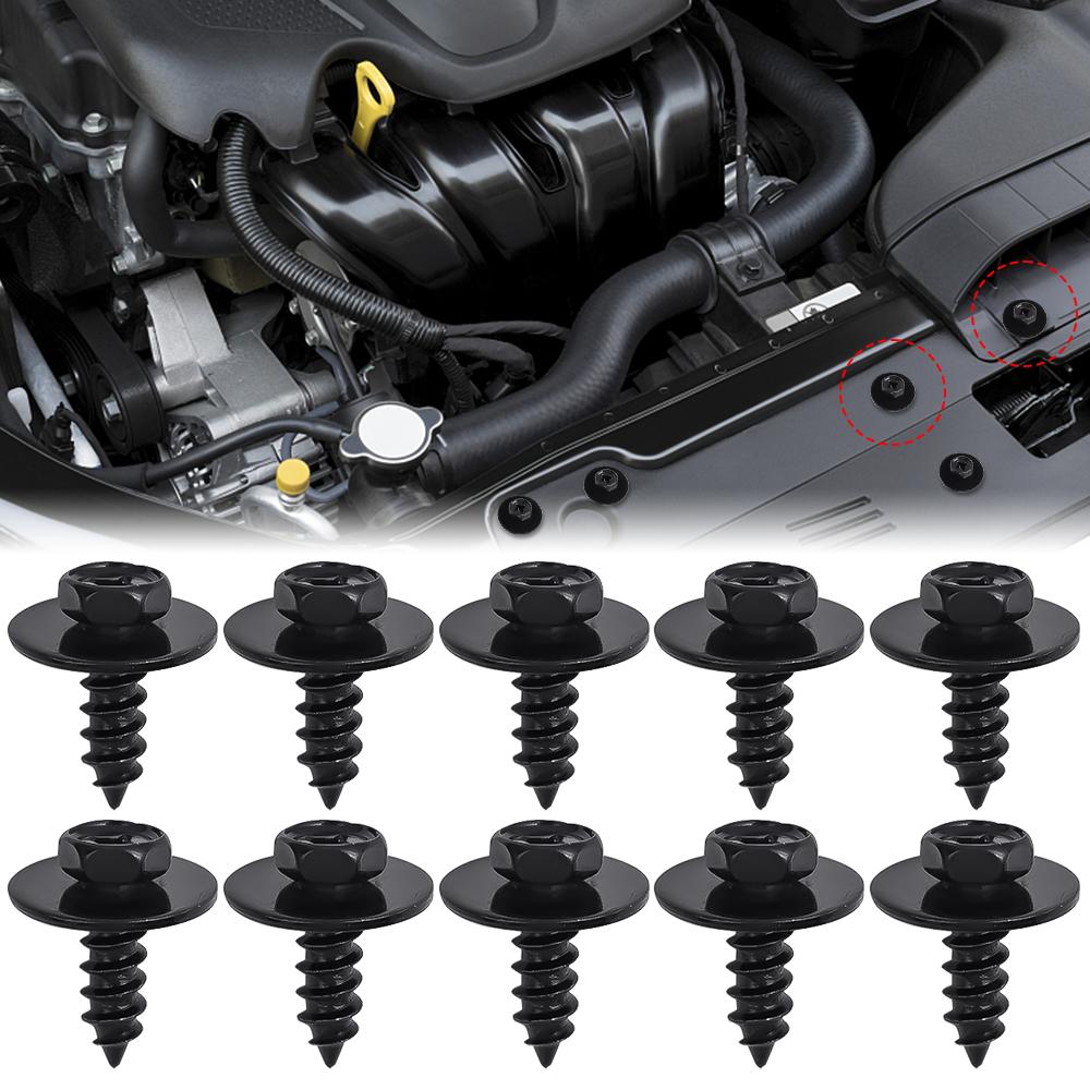Car Bolt Retainer Engine Shields Splash Guard Self-tapping Screws Car Fender Bumper Cover Fastener Screw