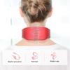 EMS Electric Neck Massager 6 Modes 9 Gears Neck Shoulder Massage Wireless Cervical Spine Massager Heating Physiotherapy Pain Relief