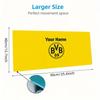 Bsc Young Custom Name Large Size Mouse Pad Large Gaming Table Cushion Non-slip Laptop Tablet Big Mousepad XXL Mat Mini PC Playmat With Lock edge