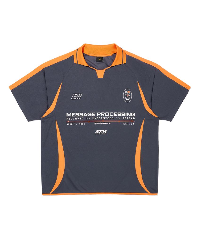 BROWNBREATH Bb Message Jersey - Gray