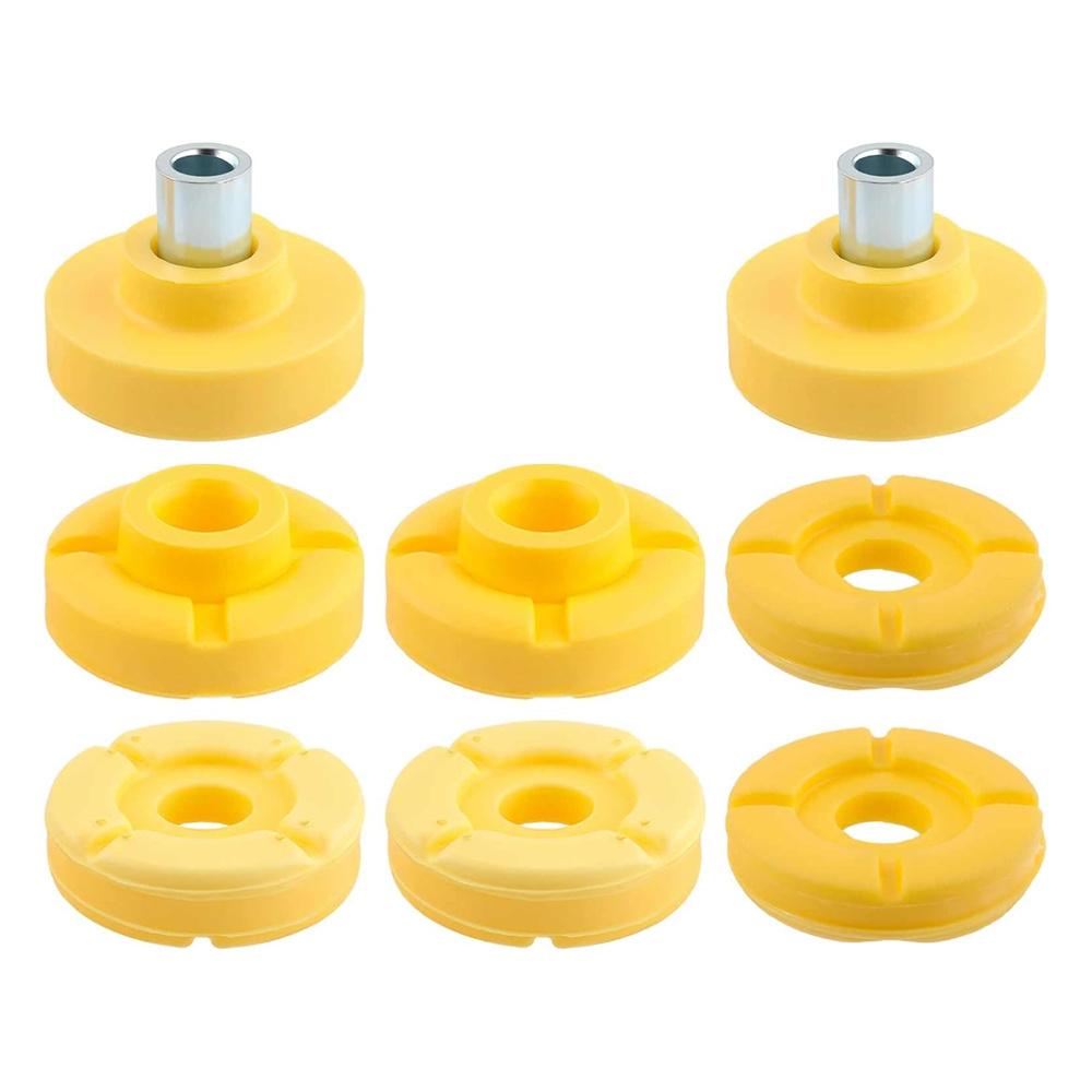 8x Front & Rear Strut Mount Support Bushing Lower & Upper For BMW X5 E70 X6 E71