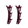 2PCS/3PCS/4PCS Women Elegant Flocking Braided Hair Clip Trendy Forehead Bangs Clip Side Clip Short Hair Duckbill Clip Headdress