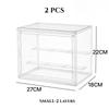 Acrylic Display Stand High Clarity Blind Box Organizer for Anime Collectibles Mini Figures Badge Holder Model Showcase Cabinet