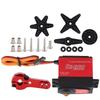 QY3225 25KG Waterproof Metal Gear Digital Servo Accessories Fit for 1:81:10 RC Car Boat