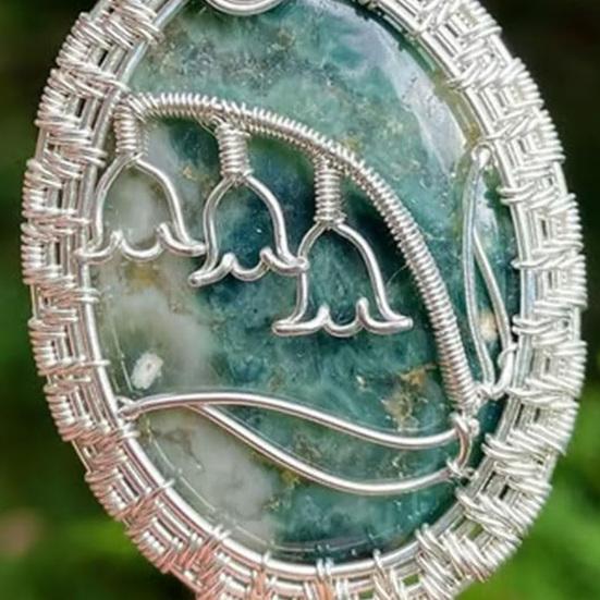 Ожерелье-подвеска ручной работы, привлекательное, элегантное, женское, ручной работы, подарочное на День матери, день рождения