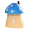 Press Design Automatic Toothpick Holder Dustproof Large Capacity Creative Mushroom Shaped Table Toothpick Storage Box for Home KTJ