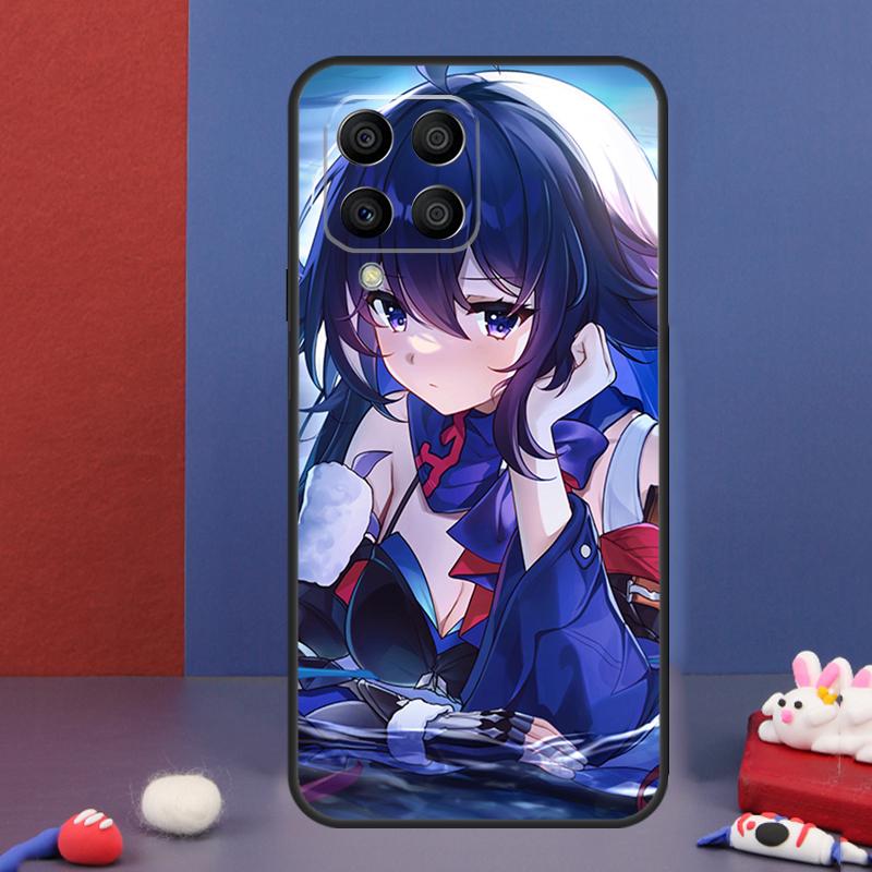Чехол Honkai Star Rail Seele для Samsung Galaxy M16 M06 M36 M56 M15 M11 M31 M21 M53 M13 M32 M52 M35 M55 M14 M34 M54