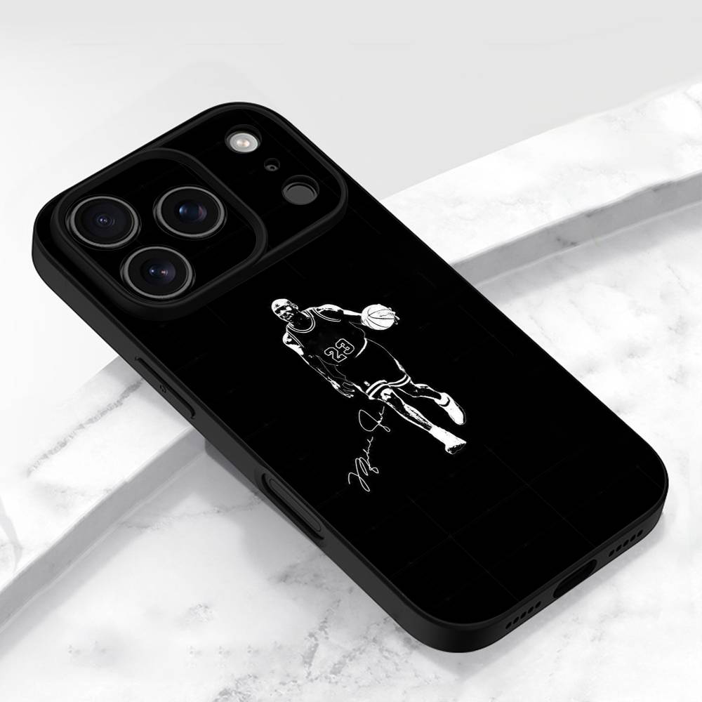 Чехол для телефона Баскетбольный J-Jordan-Легенда Для iPhone 17,16,15,14,13,12,11,Pro,Max,Plus,E,Air,Mini Защитный Черный Чехол