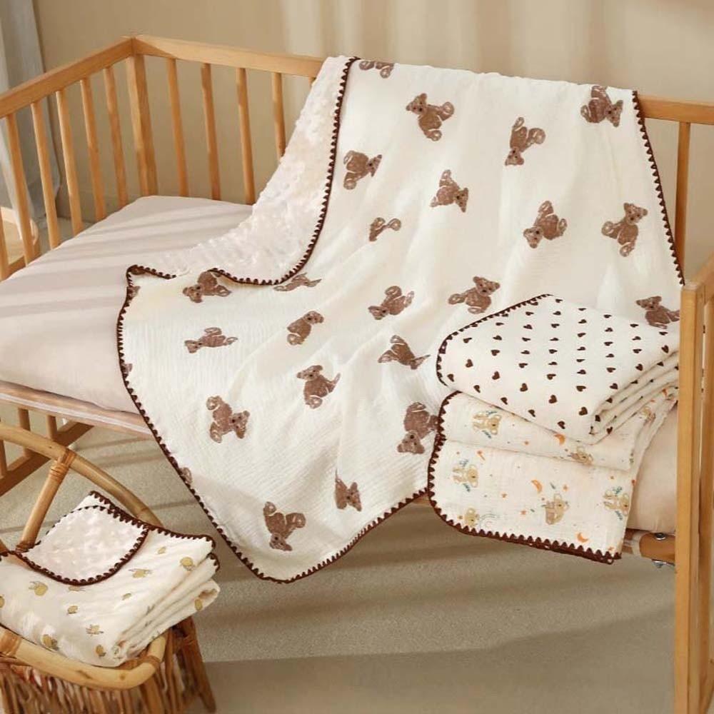 Breathable Baby Bean Blanket Soft Nap Sleeping Rug Cover Blanket for Infant  Office