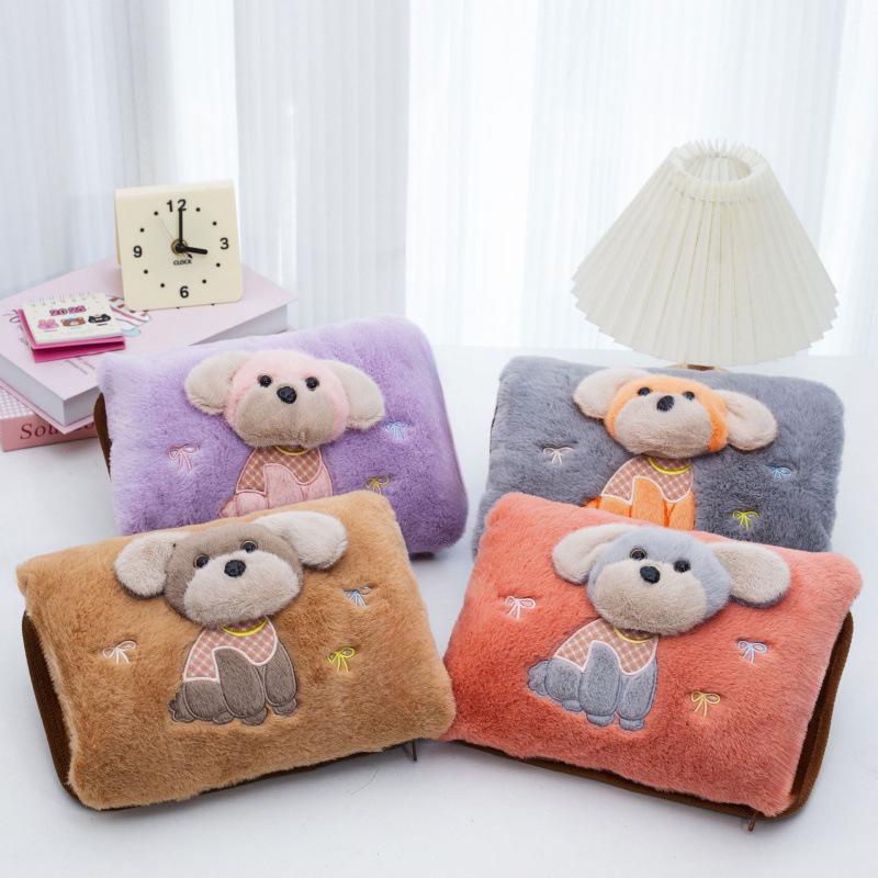 Электрическая грелка: Безопасный, Взрывозащищенный, Автоматическое отключение питания, Двойные прорези для рук, Моющийся, Безопасный для детей